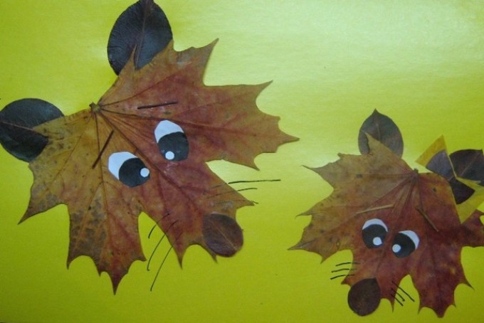 Поделки из кленовых листьев и семян-вертолетиков на тему осень для детского сада и школы. Как сделать венок, букет, корону из листьев клена своими руками?