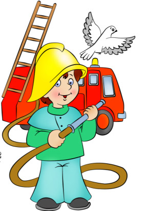Красивые и интересные рисунки на тему пожарная безопасность - для детей 12