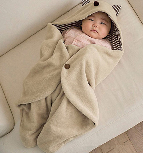 Малышу должно быть комфортно в одеяле