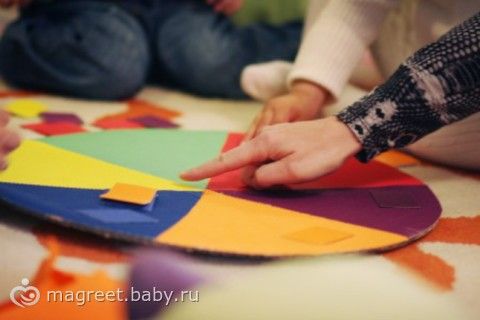 Как изучать цвета с ребенком