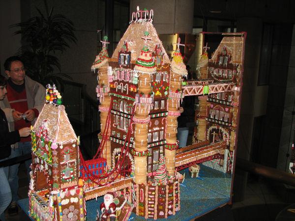 Пряничный домик - вкусное украшение к Рождеству, фото № 23