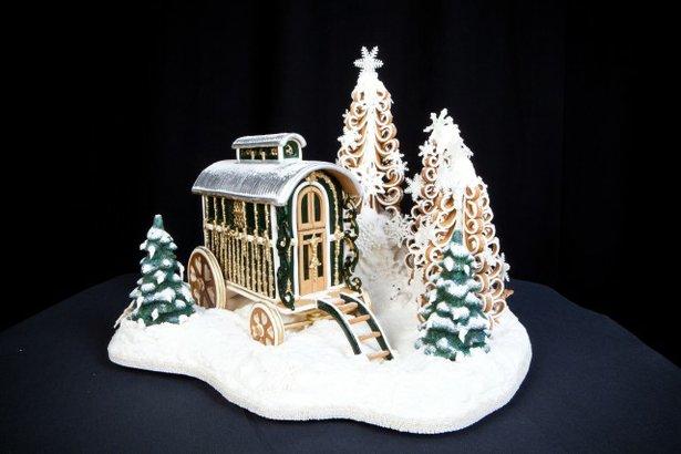 Пряничный домик - вкусное украшение к Рождеству, фото № 34