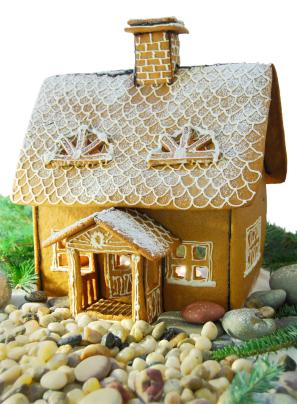 Пряничный домик - вкусное украшение к Рождеству, фото № 29