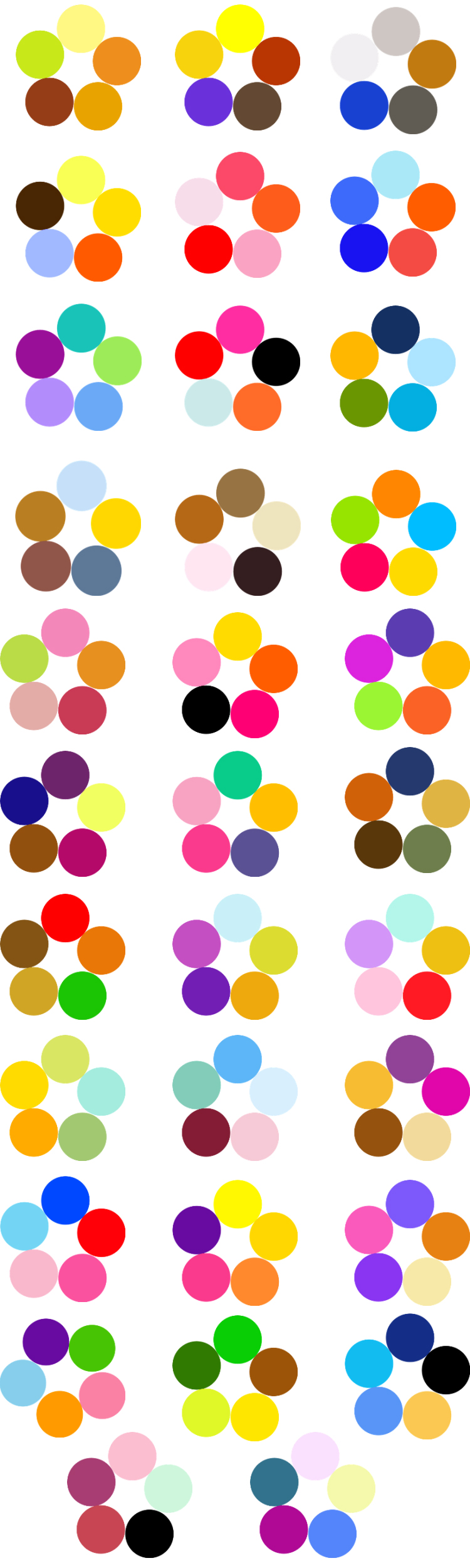 Цветовой Круг Иттена для создания гармоничных цветовых комбинаций, фото № 10