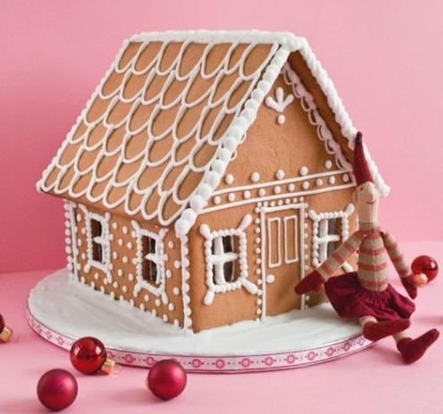 Пряничный домик - вкусное украшение к Рождеству, фото № 18