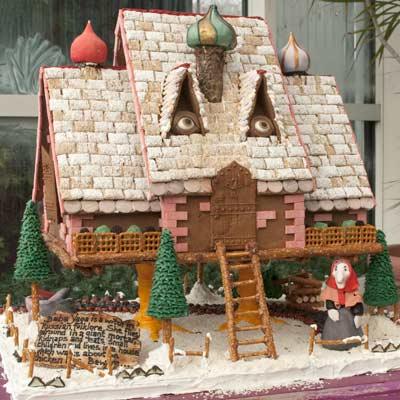 Пряничный домик - вкусное украшение к Рождеству, фото № 9