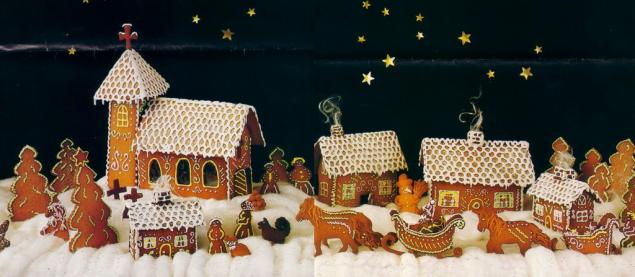 Пряничный домик - вкусное украшение к Рождеству, фото № 37