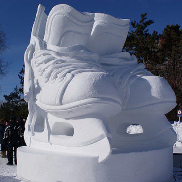 Зимние скульптуры 38 роскошных фигур из снега и льда, фото № 1