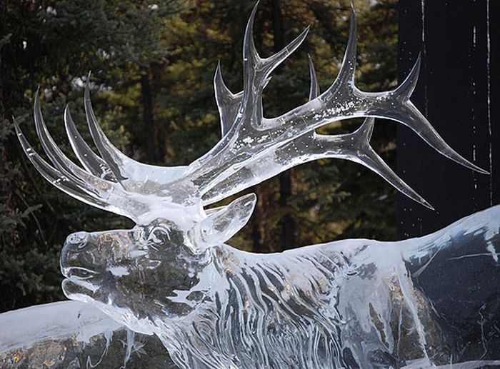 Зимние скульптуры 38 роскошных фигур из снега и льда, фото № 23