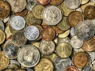 Собирать пазл Монетки онлайн