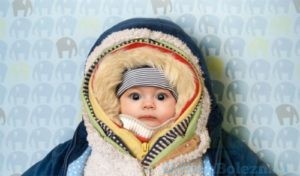 Тёплая одежда ребёнка