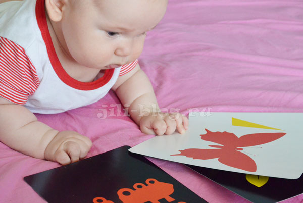 Цветные картинки для младенцев