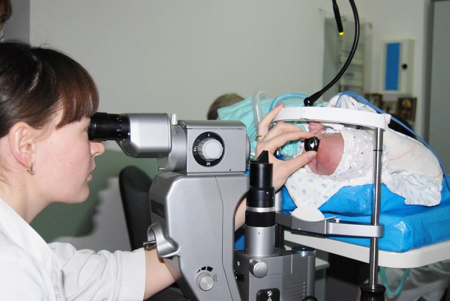 Скиаскопия новорожденному