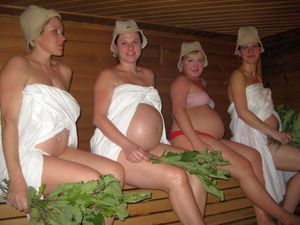 Сколько можно находиться беременной женщине в бане