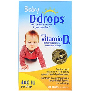 Ddrops, Жидкий витамин D3 для детей