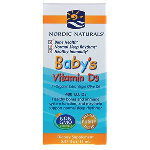 Nordic Naturals, Витамин Д3 для детей