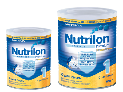 Детская молочная смесь Nutricia Нутрилон Комфорт 1
