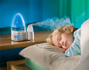 Увлажнитель воздуха в детской комнате