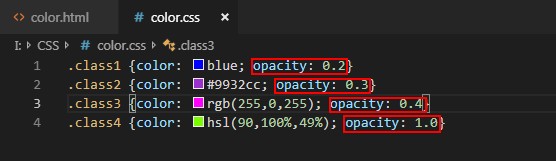 Просто о сложном или изучаем CSS3. Часть 3. Способы задания цвета в CSS. Задание прозрачности элементу  в HTML-документе