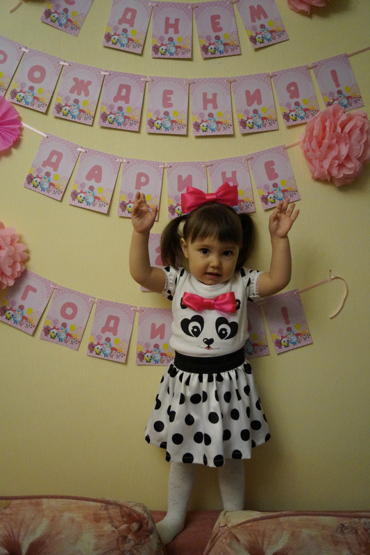 Дарине 2 годика день рождения в стиле Малышарики фотографии оформления