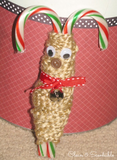 Candy Cane Reindeer - so simple!