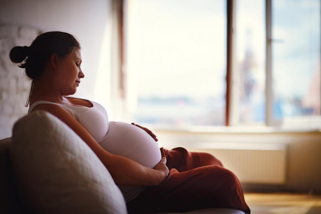 живот на 5 месяце беременности